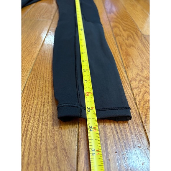 New CALLA Black High Waist Leggings size XS Mesh Panel Athletic Yoga Pants - Picture 8 of 14